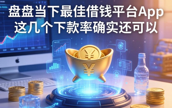 盘点当下最佳借钱平台app，这几个下款率确实还可以