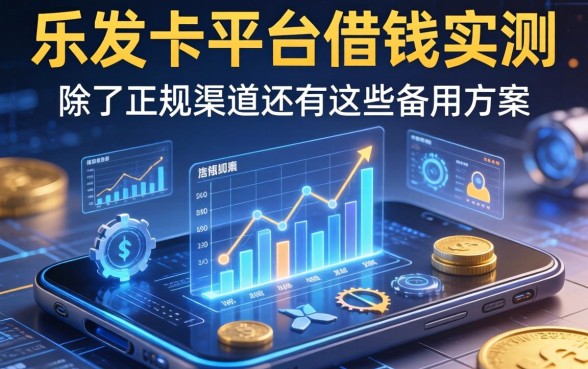 乐发卡平台借钱实测：除了正规渠道还有这些备用方案