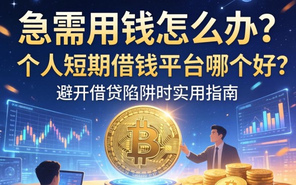急需用钱怎么办？个人短期借钱平台哪个好？避开借贷陷阱的实用指南