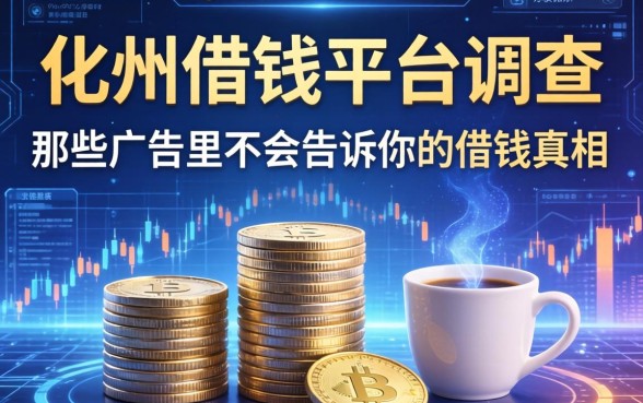 化州借钱平台调查：那些广告里不会告诉你的借钱真相