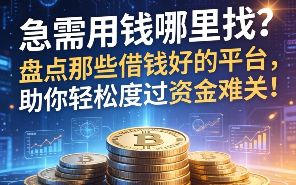 急需用钱哪里找？盘点那些借钱好的平台，助你轻松度过资金难关！