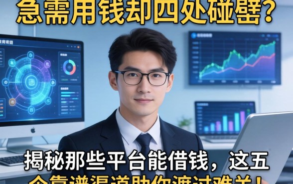 急需用钱却四处碰壁？揭秘那些平台能借钱，这五个靠谱渠道助你渡过难关！