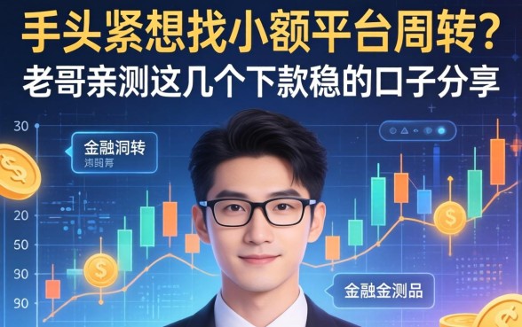 手头紧想找小额平台周转？老哥亲测这几个下款稳的口子分享