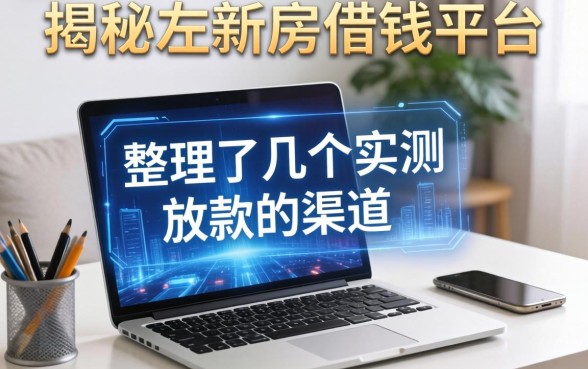 揭秘左新房借钱平台：整理了几个实测放款的渠道
