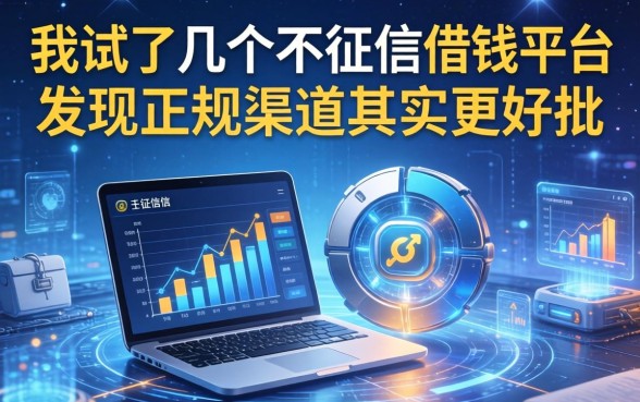 我试了几个不上征信的借钱平台，发现正规渠道其实更好批