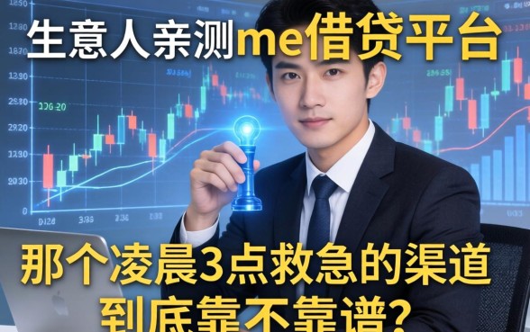 生意人亲测mo借钱平台：那个凌晨3点救急的渠道，到底靠不靠谱？