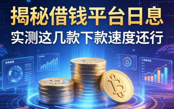 揭秘借钱平台日息：实测这几款下款速度还行