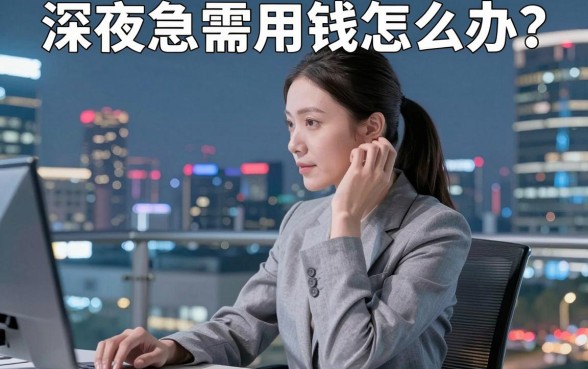 深夜急需用钱怎么办？这些靠谱的借钱提现平台你都知道吗？