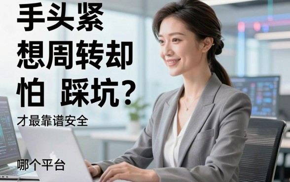 手头紧想周转却怕踩坑？面对五花八门的借贷广告，借钱选择哪个平台才最靠谱安全？