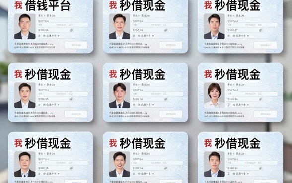 我试了十几个借钱平台，发现手机身份证秒借现金的真相根本不是你想的那样