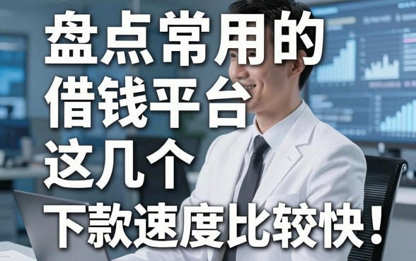 盘点常用的借钱平台，这几个下款速度比较快