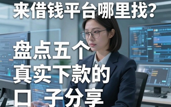 来借钱平台哪里找？盘点五个真实下款的口子分享
