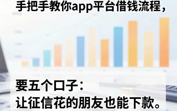手把手教你app平台借钱流程，这五个口子让征信花的朋友也能下款