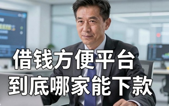 银行经理酒后吐真言：借钱方便平台到底哪家能下款
