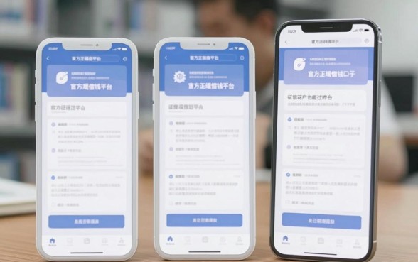 聊聊几个手机官方正规借钱平台，征信花户也能过的口子