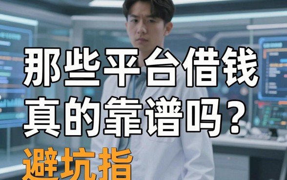 那些平台借钱真的靠谱吗？揭秘背后的真相与避坑指南