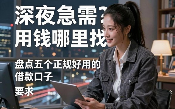 深夜急需用钱哪里找?电信借钱平台靠谱吗?盘点五个正规好用的借款口子