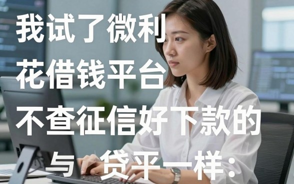 我试了微利花借钱平台和不查征信好下款的网贷平台，结果和我想的完全不一样