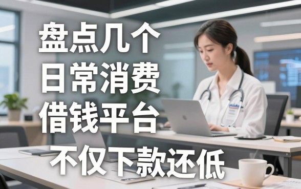 盘点几个靠谱的日常消费借钱平台，不仅下款快门槛还低