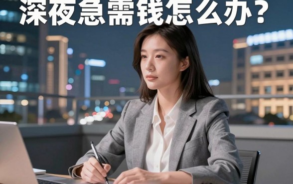 深夜急需用钱怎么办?这几个靠谱的借钱应急贷款平台你了解吗?