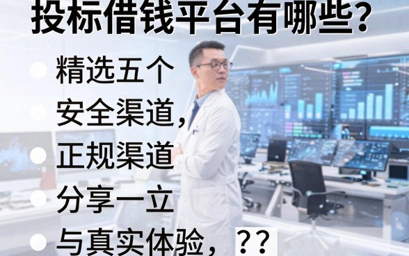 投标借钱平台有哪些？精选五个正规渠道分享与真实体验