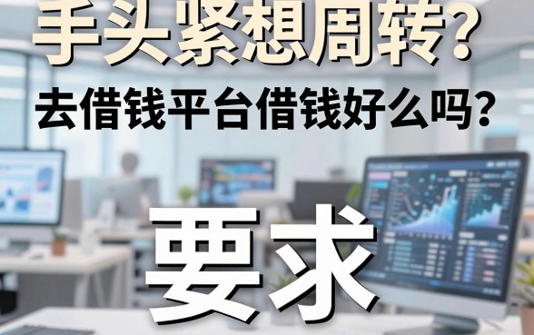 手头紧想周转？去借钱平台借钱好么吗？深度解析利弊与靠谱平台推荐