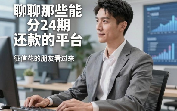 聊聊那些能分24期还款的平台，征信花的朋友看过来