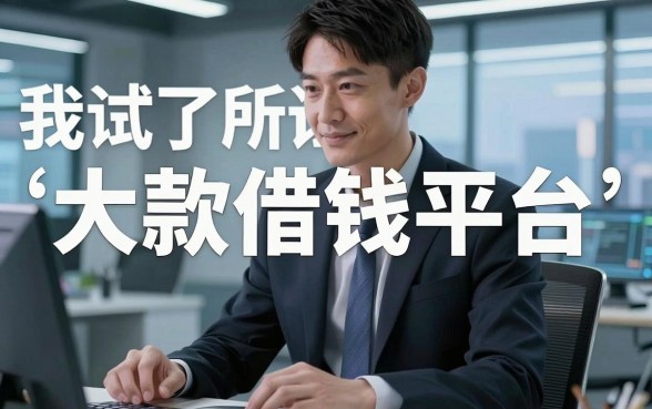 我试了所谓的“大款借钱平台”，发现网贷黑户必过app背后的真相并不简单
