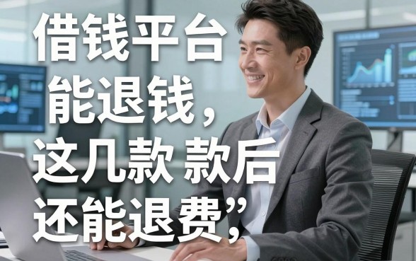 揭秘借钱平台能退钱，这几款口子下款后还能退费