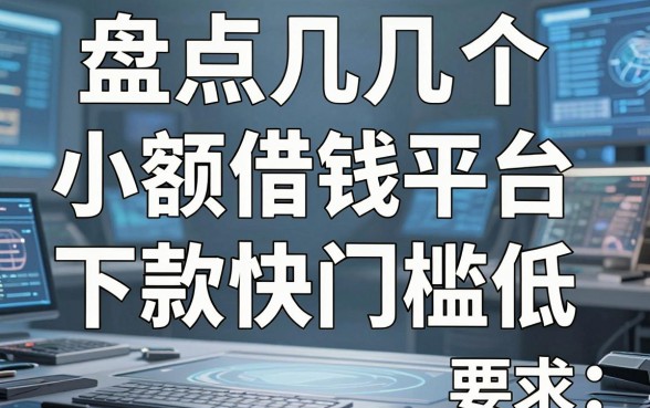 盘点几个正规的小额借钱平台，下款快门槛低，这篇解答很实用