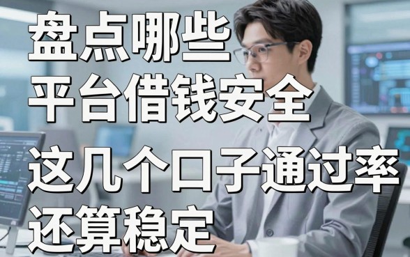 盘点哪些平台借钱安全，这几个口子通过率还算稳定