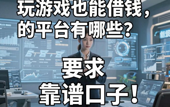 玩游戏也能借钱的平台有哪些？盘点五个靠谱口子
