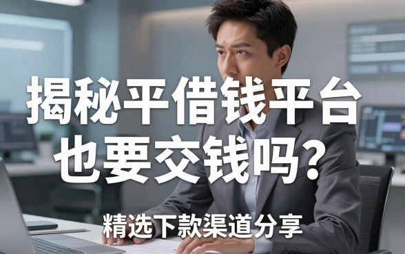揭秘平台借钱平台也要交钱吗？精选下款渠道分享