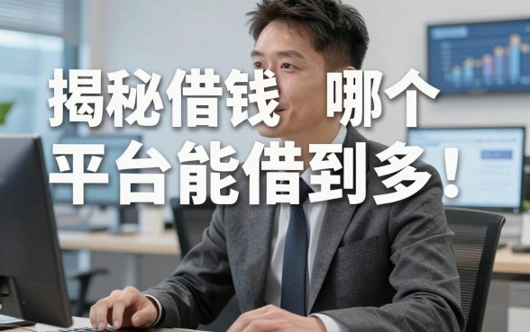 揭秘借钱哪个平台能借到多，这几个渠道通过率意外不错