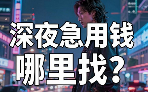 深夜急用钱哪里找？揭秘中国借钱平台那些不为人知的门道与靠谱选择