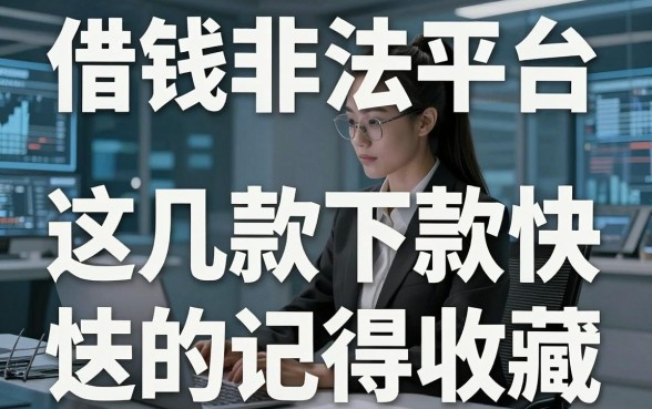 揭秘借钱非法平台，这几款下款快的记得收藏