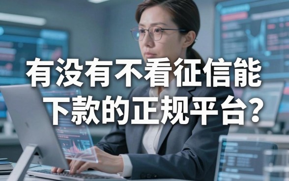 有没有不看征信能下款的正规平台？真实经验分享与精选推荐
