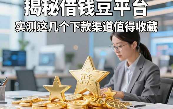 揭秘借钱豆豆平台：实测这几个下款渠道值得收藏