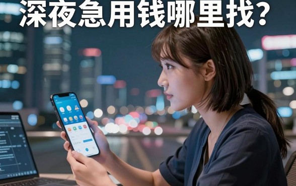 深夜急用钱哪里找？手机借钱平台哪个快？这几款神器让你告别等待焦虑！