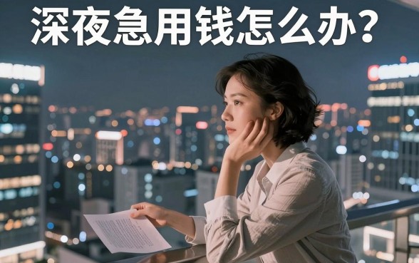 深夜急用钱怎么办？除了微乐借钱平台还有哪些靠谱的选择？