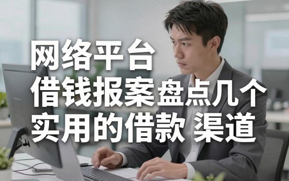 网络平台借钱报案：盘点几个实用的借款渠道