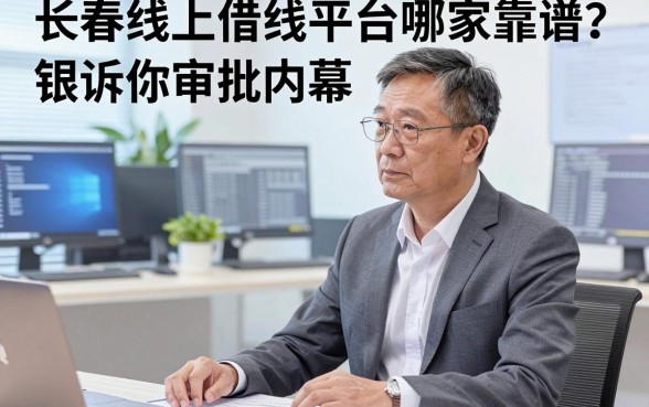 长春线上借钱平台哪家靠谱？银行经理偷偷告诉你审批内幕