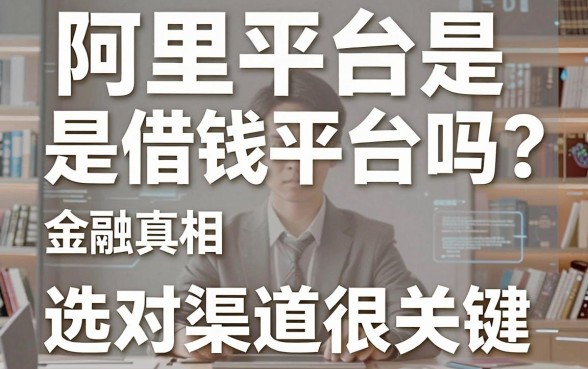阿里平台是借钱平台吗?揭秘电商巨头背后的金融真相,选对渠道很关键