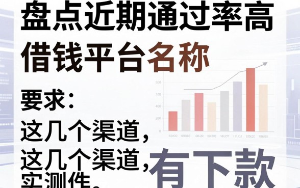 盘点近期通过率高的借钱平台名称，这几个渠道实测有下款