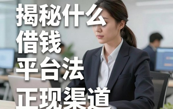 揭秘什么借钱平台非法，盘点几个容易下款的正规渠道