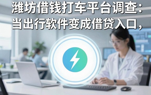潍坊借钱打车平台调查：当出行软件变成借贷入口