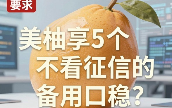 美柚借钱平台下款不稳？分享5个不看征信的备用口子