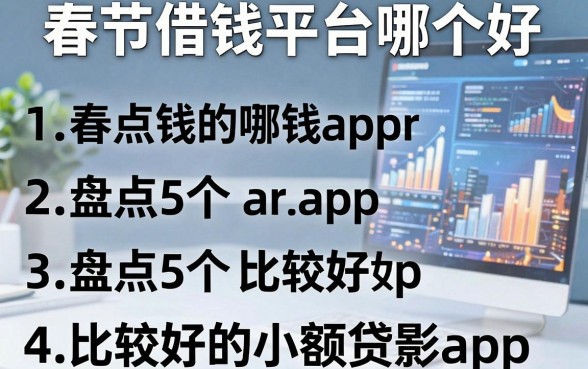春节借钱平台哪个好，盘点5个比较好的小额贷款app