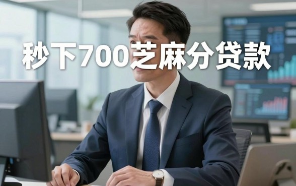 我试了那些宣传秒下700芝麻分贷款的平台，结果和我想的完全不一样