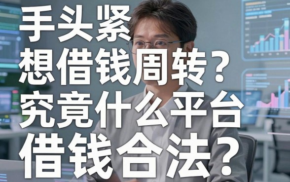 手头紧想借钱周转？究竟什么平台借钱合法？正规渠道大盘点